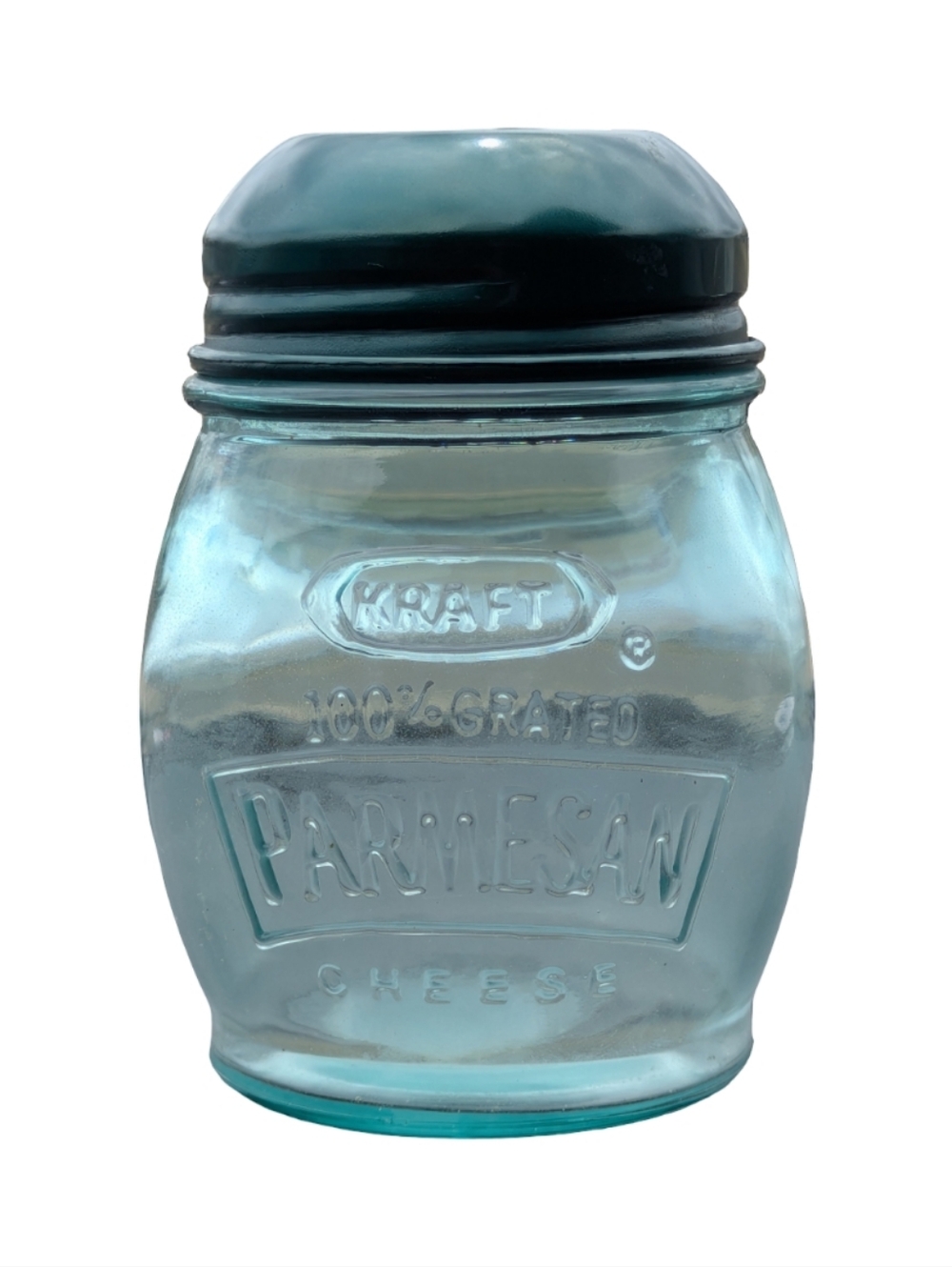 Vintage Kraft Parmesan Cheese Glass Shaker